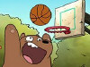 熊熊遇見你打籃球
